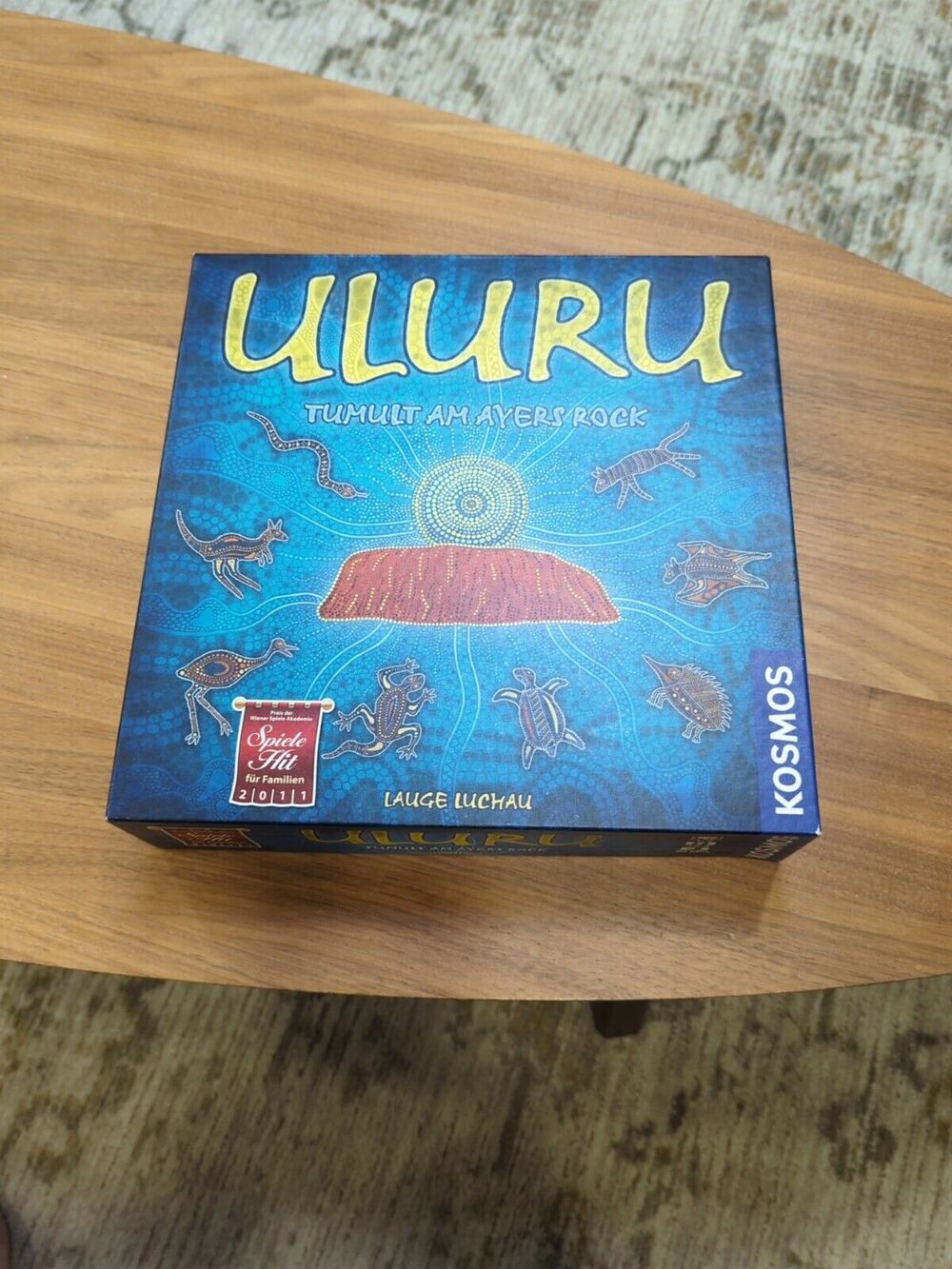 Thames‎ & Kosmos Cardgame Uluru Box German/English Instructions New Open Box